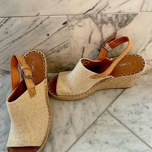 Toms wedge sandals
